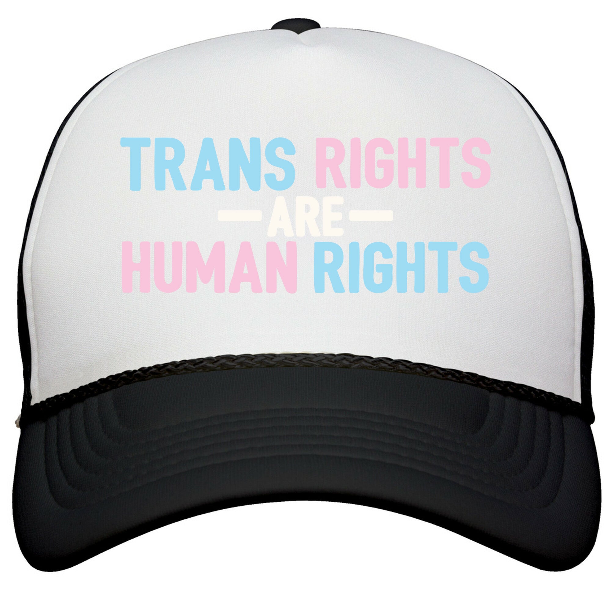 Trans Rights Are Human Rights Snapback Trucker Hat